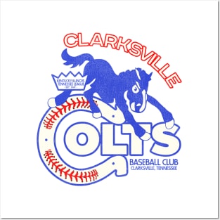 Defunct Clarksville Colts Baseball Team Posters and Art